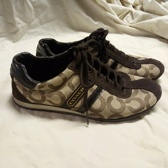 Coach Shoes - Coach Kathleen tennis shoes Sz.6